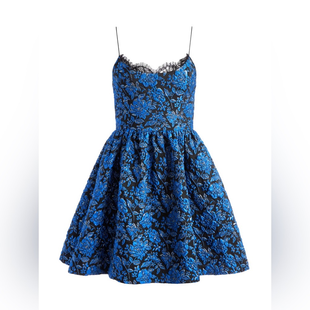 ALICE + OLIVIA Kendra Floral Mini Dress